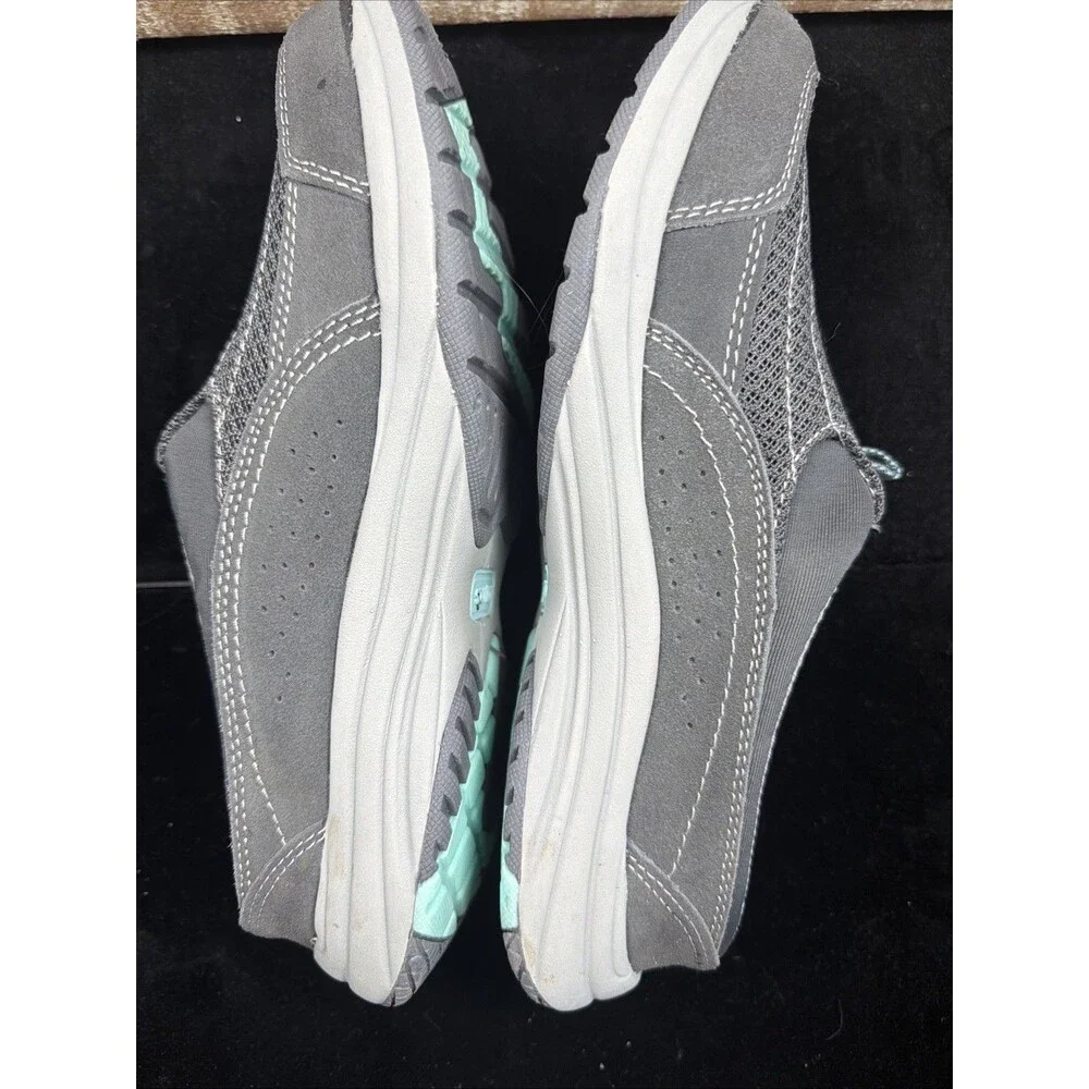 Sporto Jessica Women's Size 7.5 Athletic Mules Gray Slip On Shoes NWOB
